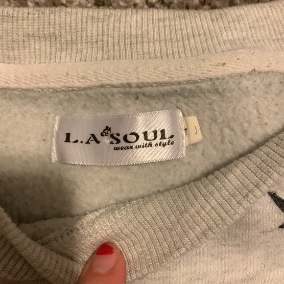 Llama Print Sweatshirt - Picture 3 of 6